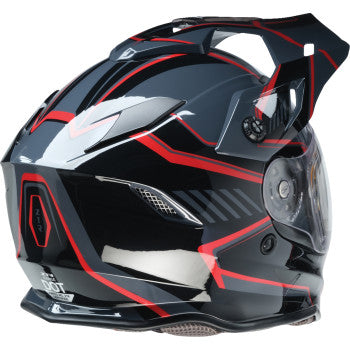 Z1R Range 2.0 Snow Helmet - Rotor - Black/Red - Small 0101-17230