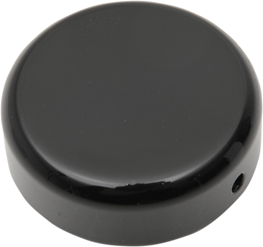 DRAG SPECIALTIES Steering Stem Bolt Cover - Black - '99-'17 FXD | '87-'09 XL FIT 87-17 FXR/FXD,87-09XL C23-0227GB