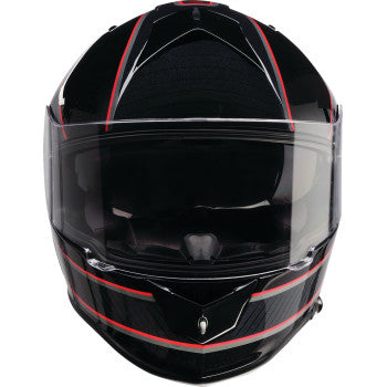 Z1R Warrant Helmet - Amplify - Black/Red - XS 0101-17891