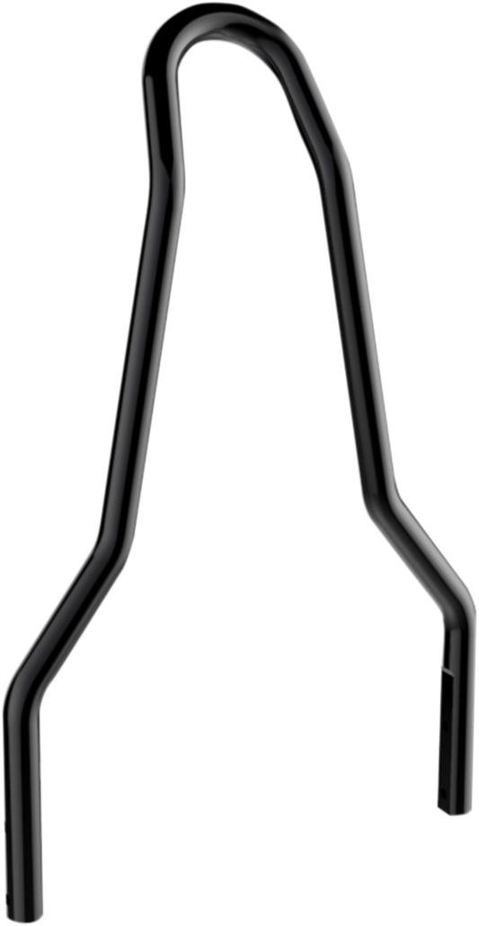 DRAG SPECIALTIES Round Tapered Sissy Bar - Black - 10" 50263811