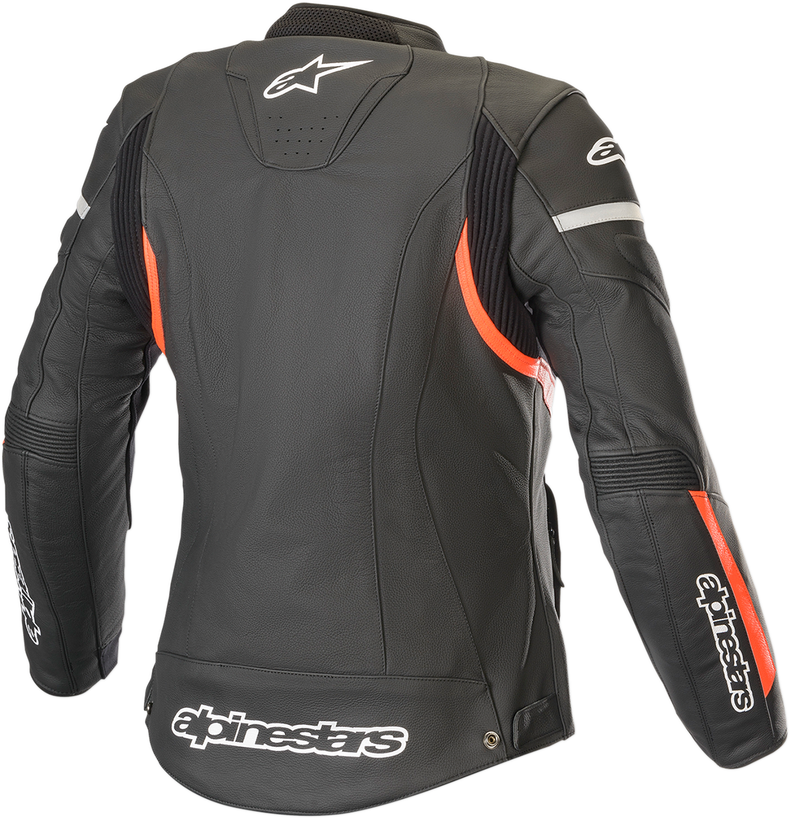 ALPINESTARS Stella Kira Leather Jacket - Black/Red - US 4 / EU 40 3112019-1030-40