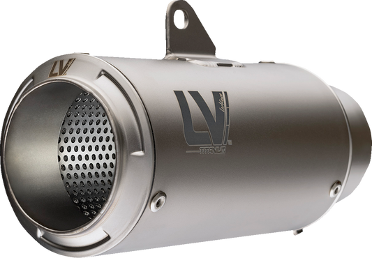 LEOVINCE LV Corsa Muffler - Titanium Ninja 400/500 2018-2025 15400TU 1811-4305
