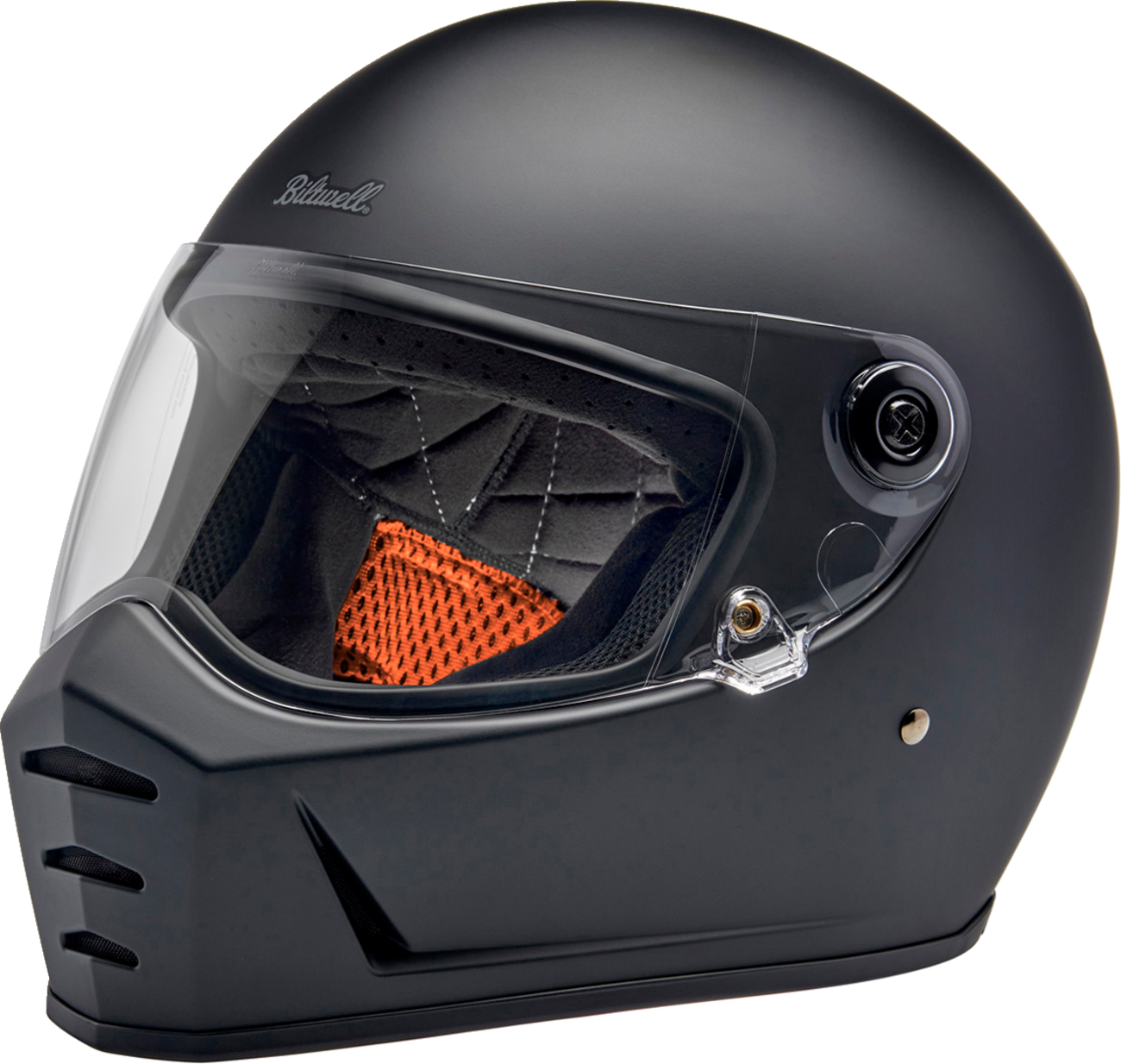 BILTWELL Lane Splitter Helmet - Flat Black - Medium 1004-201-503