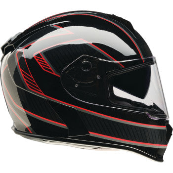 Z1R Warrant Helmet - Amplify - Black/Red - XS 0101-17891
