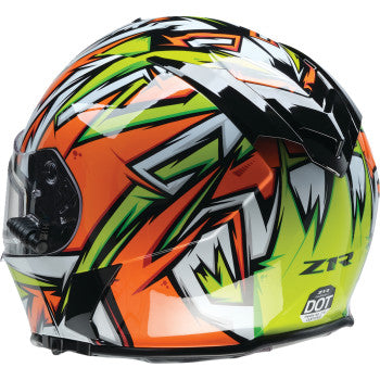 Z1R Warrant Snow Helmet - Neuron - Orange/Green - Large 0101-17226