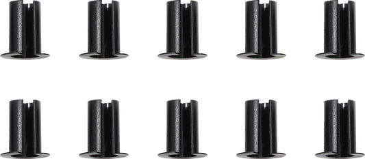DRAG SPECIALTIES Bushing - Clutch - 10 Pack NOW BLACK PLASTIC H07-0801