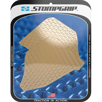 STOMPGRIP Traction Pad Tank Grips - Icon - Clear - Multistrada V4 55-14-0185C
