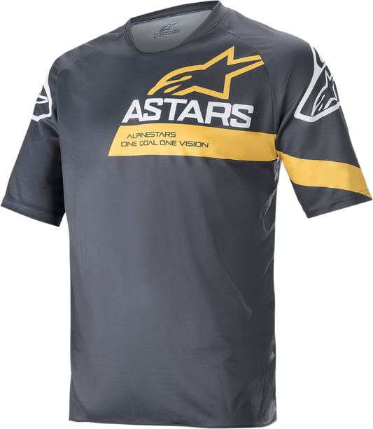 ALPINESTARS Racer V3 Jersey - Gray/Yellow - Medium 1762922-1619-MD