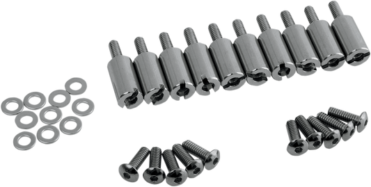 DRAG SPECIALTIES Studs - Ignition Plate and Timer Cover - 10-Pack 63111