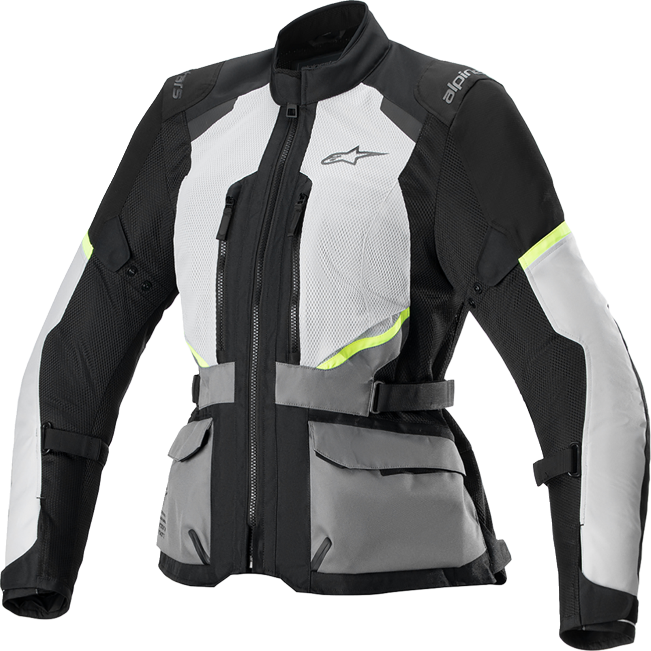ALPINESTARS Stella Andes Air Drystar® Jacket - Ice Gray/Dark Gray/Black - 2XL 3210224-9191-2X