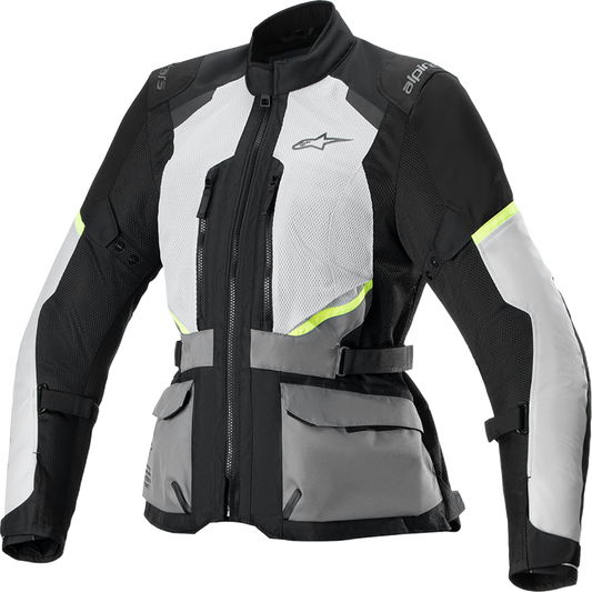 ALPINESTARS Stella Andes Air Drystar® Jacket - Ice Gray/Dark Gray/Black - 2XL 3210224-9191-2X