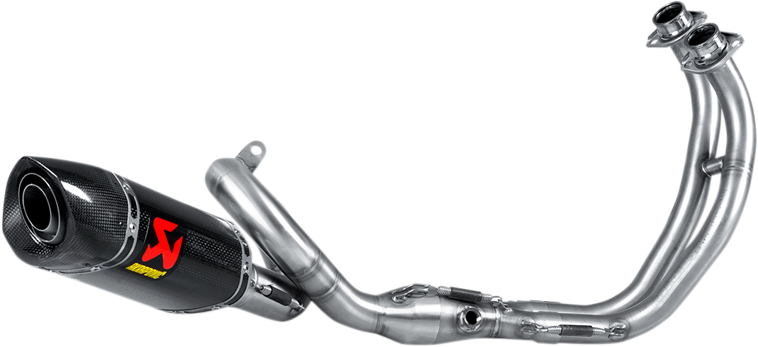 AKRAPOVIC  S-Y7R2-AFC  Stainless Steel/Carbon Fiber Race Exhaust MT-07/FZ-07 XSR 700/Tracer 900 GT  2016-2024  1810-2226