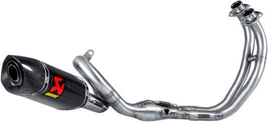 AKRAPOVIC  S-Y7R2-AFC  Stainless Steel/Carbon Fiber Race Exhaust MT-07/FZ-07 XSR 700/Tracer 900 GT  2016-2024  1810-2226