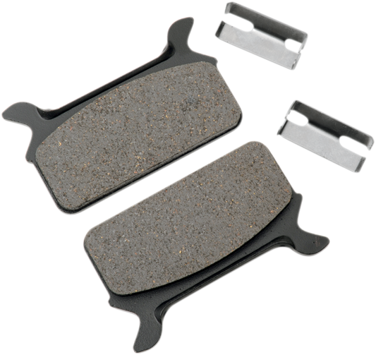 DRAG SPECIALTIES Organic Brake Pads - Touring F/99 FLHT/FLHR/FLTR;FATBK 16-0914SCP