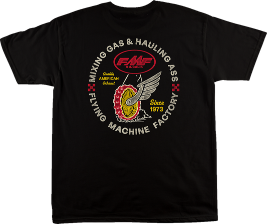 FMF Flight T-Shirt - Black - Medium SP23118905BLKM 3030-23058