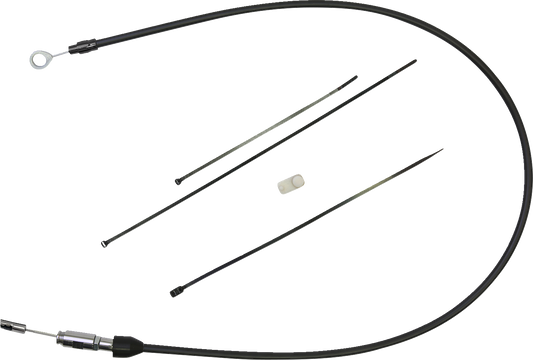 DRAG SPECIALTIES Clutch Cable - Upper - 34" - Black/Black 6323400HE