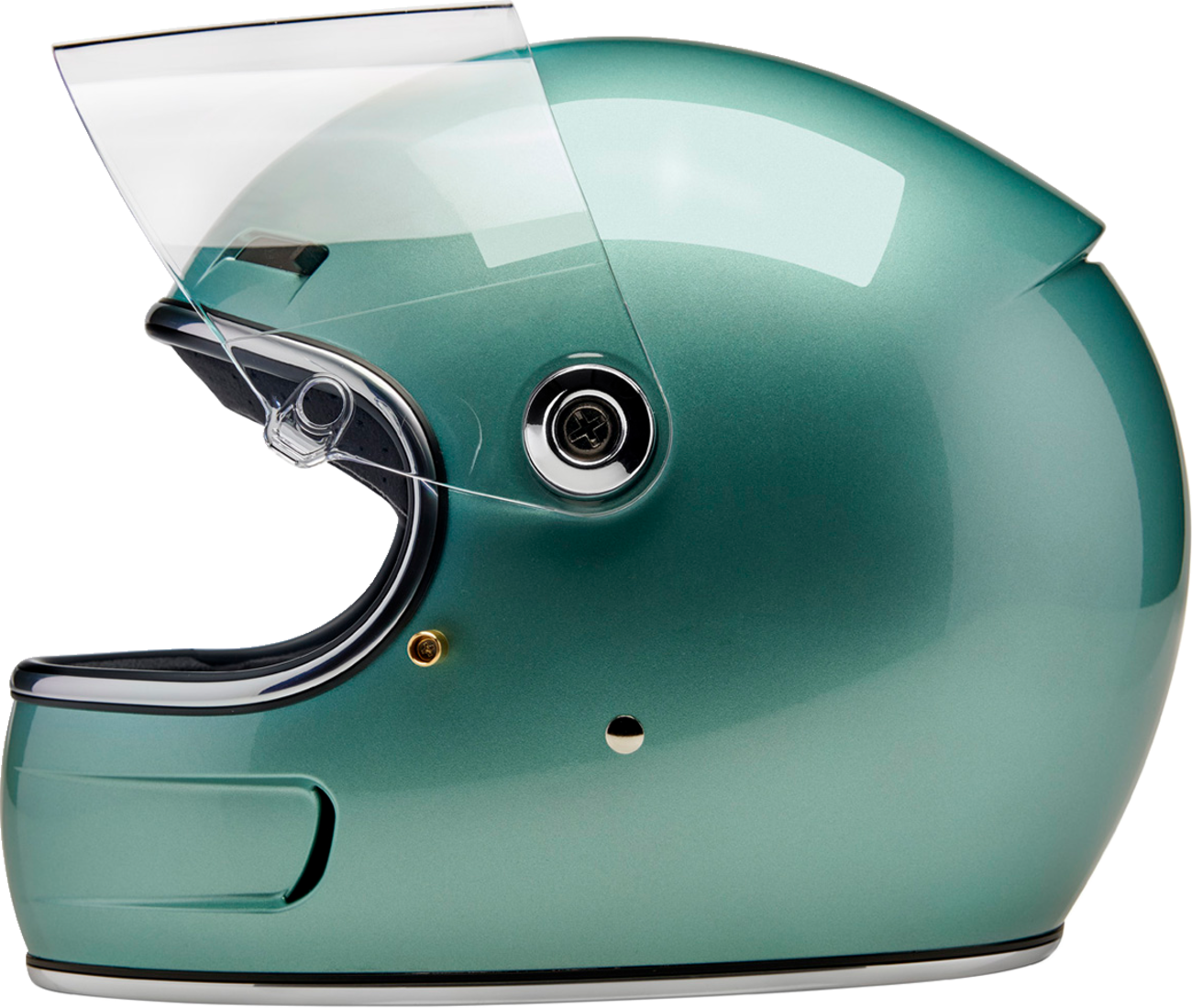 BILTWELL Gringo SV Helmet - Metallic Seafoam - Large 1006-313-504