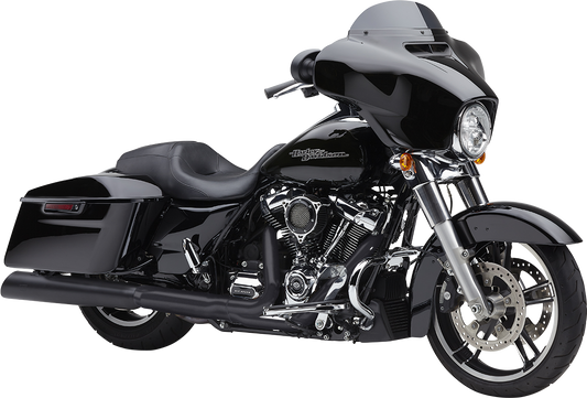 COBRA 4-1/2" NH Series Mufflers - Black  Glide 2017-2022  6289RB