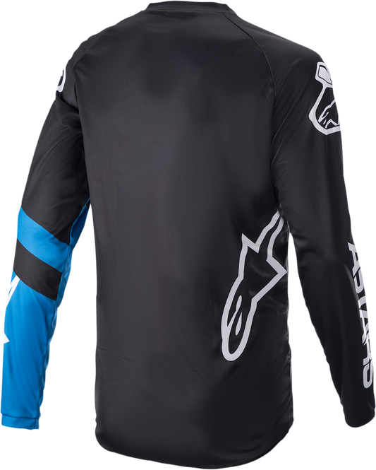 ALPINESTARS Racer V3 Long-Sleeve Jersey - Black/Bright Blue - Large 1762822-1078-LG