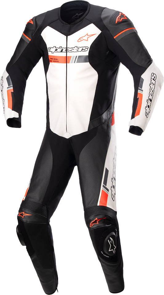 ALPINESTARS GP Force Chaser 1-Piece Suit - Black/White/Red - US 38 / EU 48 3150321-1231-48