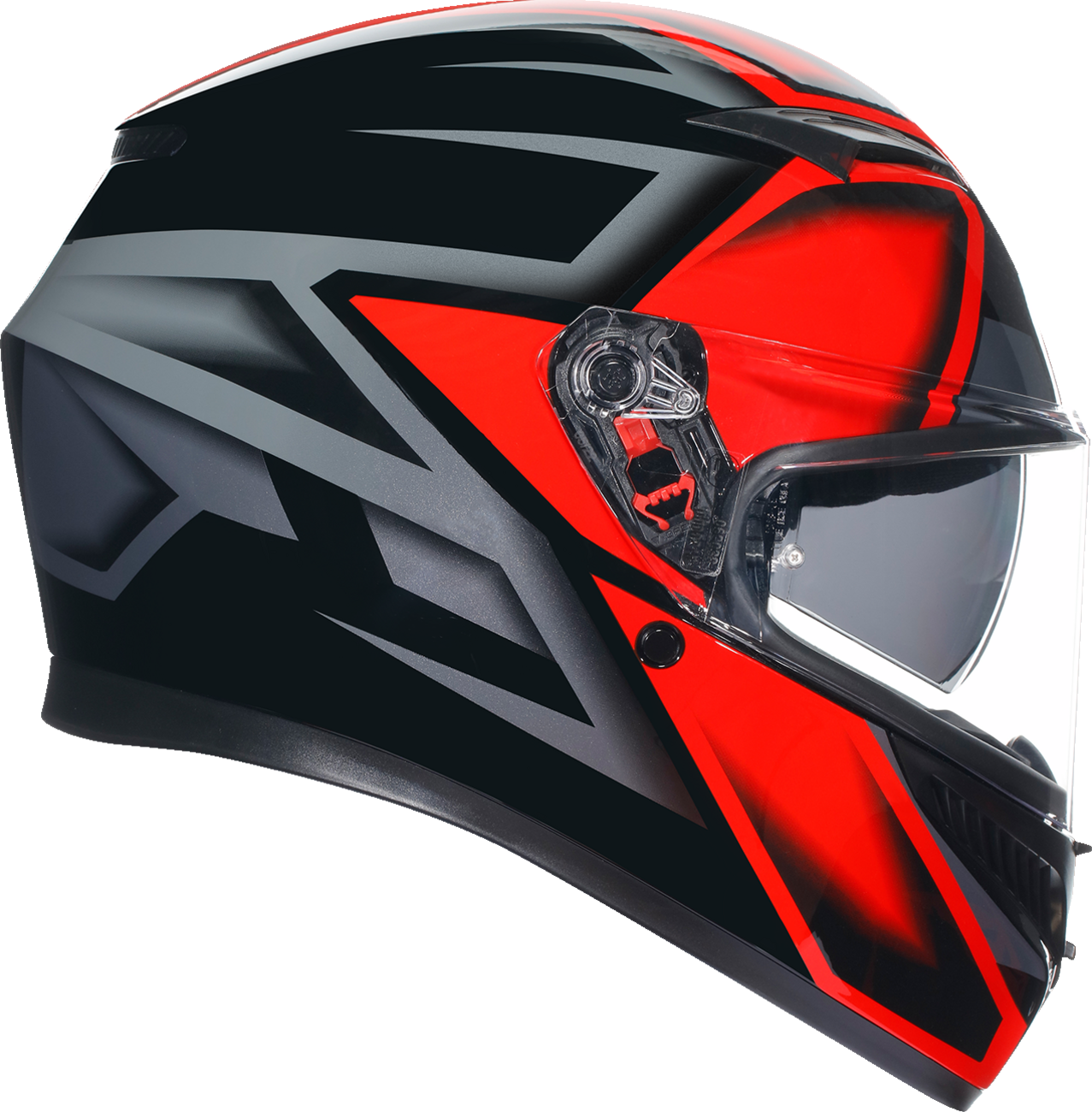 AGV K3 Helmet - Compound - Black/Red - Small 2118381004009S