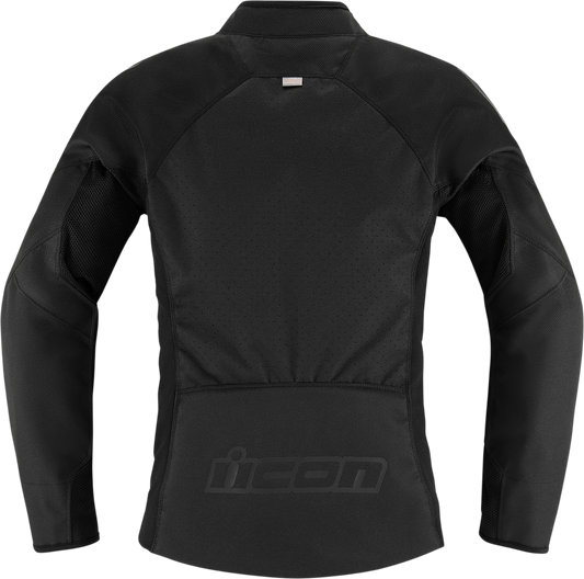 ICON Women's Hooligan™ CE Jacket - Black - 2XL 2822-1481