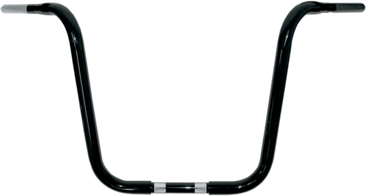 DRAG SPECIALTIES Handlebar - Buffalo Ape - 14" - TBW - Black 0601-1242