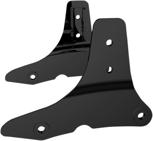 DRAG SPECIALTIES Side Plates - Black 50263855