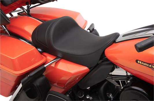 DRAG SPECIALTIES Forward Low Solo Seat - Vinyl - FL '08-'22 0801-1250
