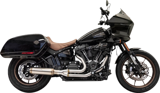 BASSANI XHAUST Road Rage Stainless 2-into-1 Exhaust System - Super Bike Muffler 1S78SS