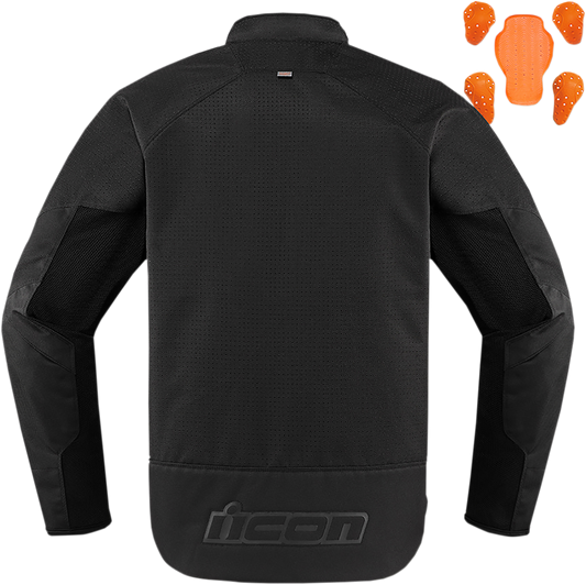 ICON Hooligan Perf Jacket - Stealth - 2XL 2820-5279