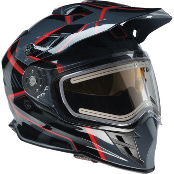 Z1R Range 2.0 Snow Helmet - Rotor - Black/Red - Small 0101-17230