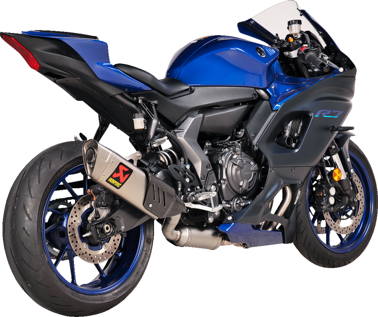 AKRAPOVIC Exhaust System - Racing Line - Titanium YZF-R7 2022-2024 and 2025  S-Y7R12-APT 1810-3053