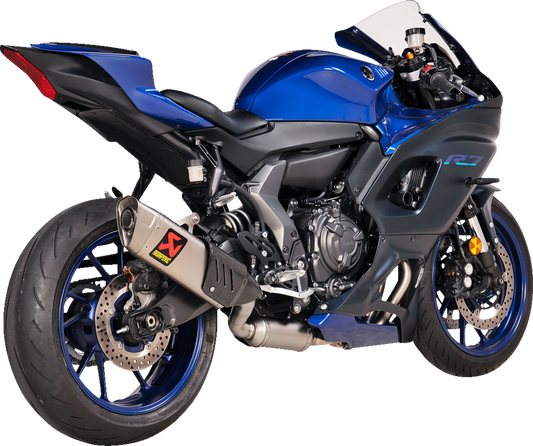 AKRAPOVIC Exhaust System - Racing Line - Titanium YZF-R7 2022-2024 and 2025 S-Y7R12-APT 1810-3053