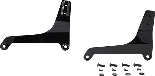 DRAG SPECIALTIES Side Plates - Black 50264890