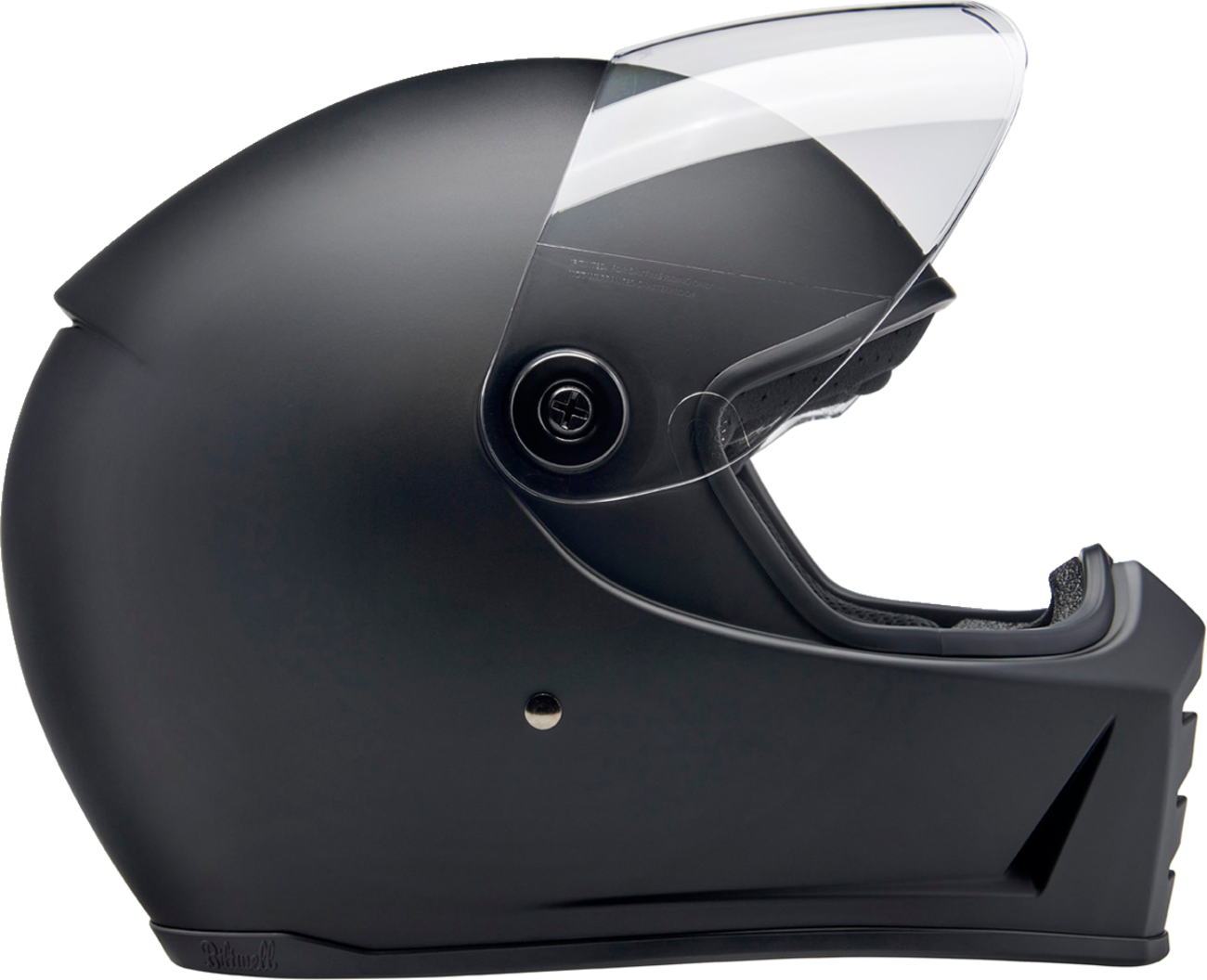 BILTWELL Lane Splitter Helmet - Flat Black - Medium 1004-201-503