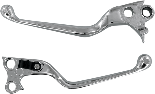 DRAG SPECIALTIES Lever Set - Chrome H07-0574
