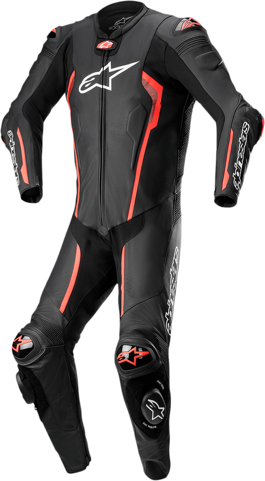 ALPINESTARS Missile v2 1-Piece Suit - Black/Red Fluorescent - US 50 / EU 60 3150122-1030-60