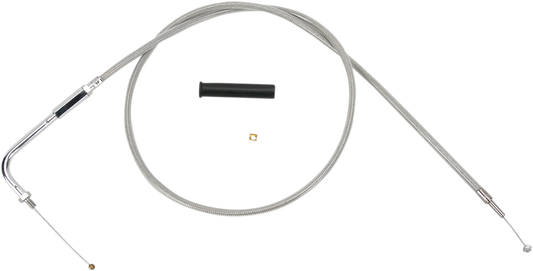 DRAG SPECIALTIES Throttle Cable - 39-1/2" - Braided 5330506B