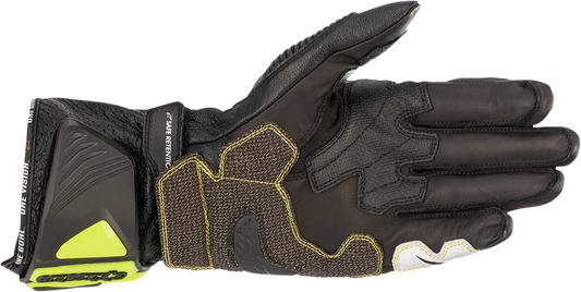 ALPINESTARS GP Tech v2 Gloves - Black/Fluo Yellow/White/Fluo Red - Small 3556622-1503-S