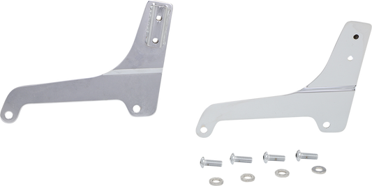 DRAG SPECIALTIES Side Plates - Chrome 50264190