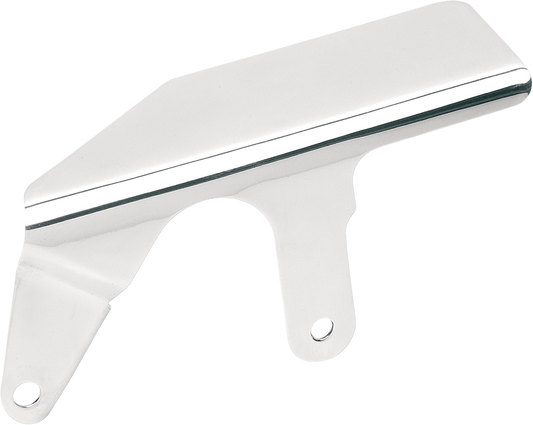 DRAG SPECIALTIES Shorty Upper Belt Guard - Stainless Steel 1202-0018
