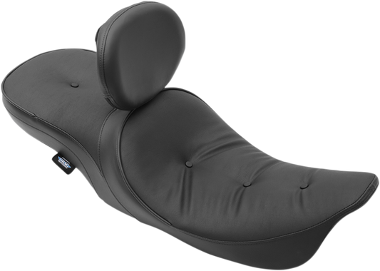 DRAG SPECIALTIES Low Touring Seat - Pillow - Driver's Backrest - FL '99-'07 0801-1105
