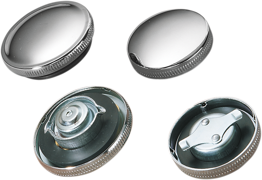 DRAG SPECIALTIES Gas Cap - Vented - Chrome 011152-BC204