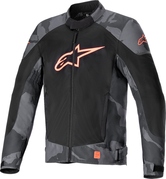 ALPINESTARS T-SP X Superair Jacket - Black Camo/Red Fluo - 2XL 3302022-9133-2X
