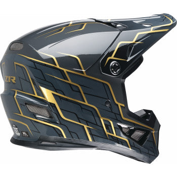 Z1R Rise 2.0 Helmet - Hyacinth - Black/Gold - Small 0110-8626