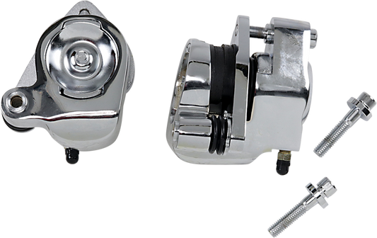 DRAG SPECIALTIES Front Caliper - Chrome - Dual Kit 148120-BX-LB2