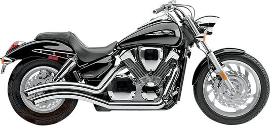 COBRA Speedster Swept Exhaust - Chrome - VTX1300C 2004-2009	 1230