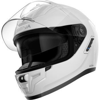 SENA Phantom Helmet - Gloss White - XL PHANTOM-GW0XL3