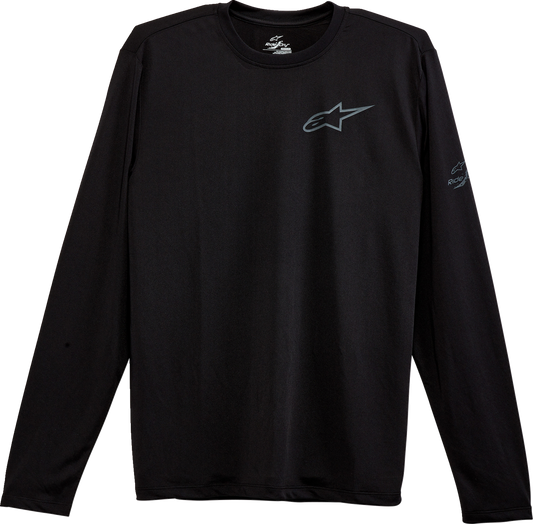 IN STOCK ALPINESTARS Pursue Performance Long-Sleeve T-Shirt - Black - Medium 1232-71000-10-M